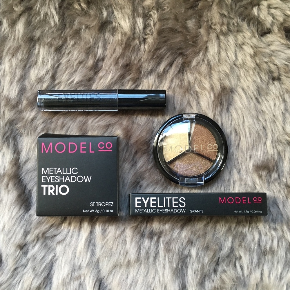 NEW Model CO Eyeshadow Trio & Eyelites